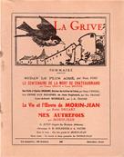 La Grive N° 59, octobre 1948