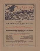 La Grive N 87, juillet 1955