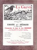 La Grive N° 126, avril 1965