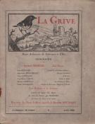 La Grive N° 3, avril 1929