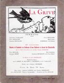 La Grive N° 121, janvier-mars 1964