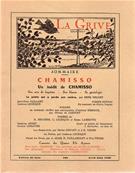 La Grive N° 106, avril 1960