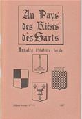 Au Pays des Rièzes et des Sarts 1987 N° 111