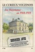 Le curieux Vouzinois N 106 : La rsistance en 1914.1918