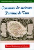 Communes et anciennes paroisses du Tarn