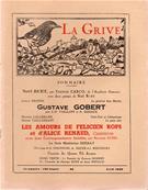 La Grive N° 65, avril 1950