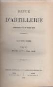 Revue d'artillerie tome XV - octobre 1879- mars 1880